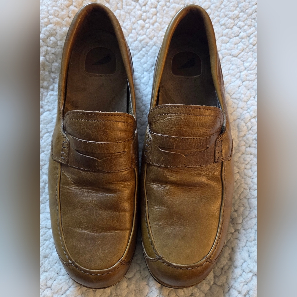 Red Wing Men’s Brown Leather Slip-On Loafers Shoes 13M Style 4980 Slip‎ Oil...